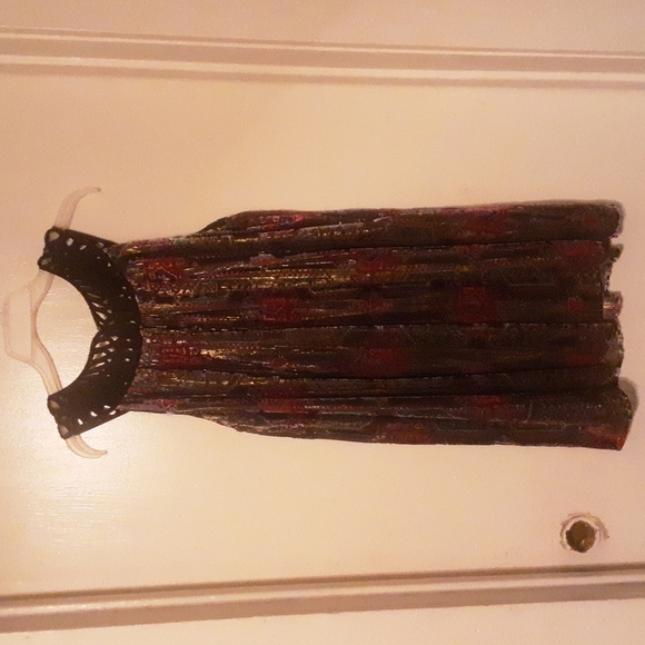 Gorgeous Silk Velour Anthropology Moulinette Soeurs Dress Sz M - Picture 4 of 9